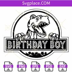 Birthday Boy Trex SVG, Dinosaur birthday svg, Birthday Boy Svg, Kids Dinosaur Birthday Shirt svg