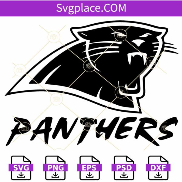 Carolina Panthers SVG, Panthers football svg, Carolina Panthers SVG