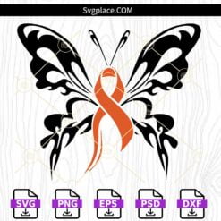 Copd Warrior SVG, COPD Butterfly svg, COPD Awareness svg