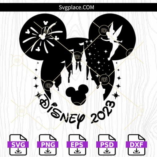 Disney Trip 2023 Minnie Ears SVG, Disney Trip svg, Minnie Ears SVG, Disneyland svg