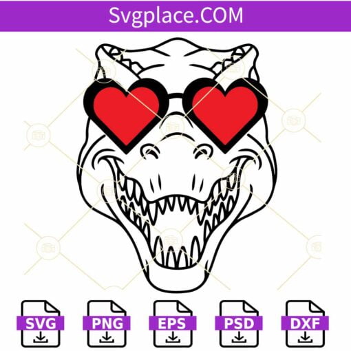 Kid dinosaur valentine svg, Dinosaur Valentines SVG, Valentine’s Day SVG, Dinosaur Boy svg