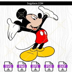 Mickey Mouse SVG, Mickey Mouse svg for cricut, Disney Mickey SVG