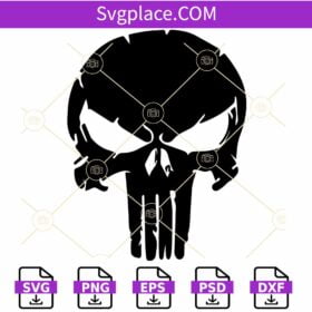 Punisher Skull svg, The Punisher Logo svg, Punisher Skull Logo clipart svg