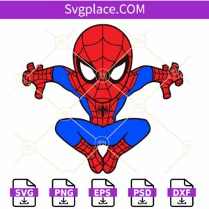 Spiderman layered SVG, Spiderman SVG, Spiderman birthday SVG