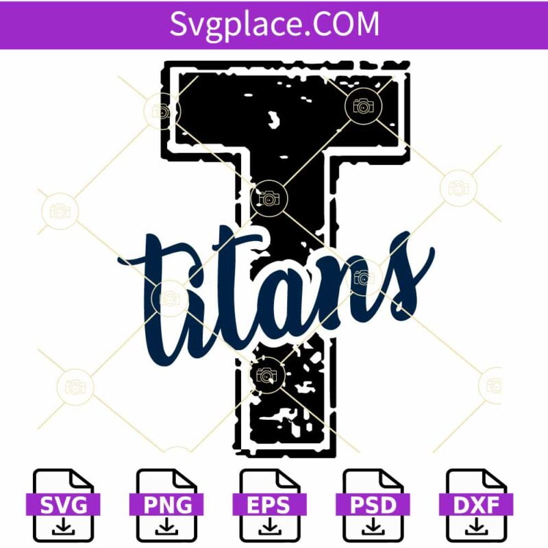 Tennessee Titans SVG, Titans Football SVG, Titans logo SVG file