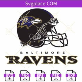 Baltimore ravens helmet svg, Baltimore ravens svg, Baltimore ravens football PNG