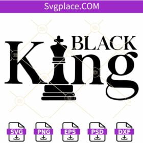 Black King  Chess SVG, Dope Svg, Black Man Svg, Afro Svg, Melanin Svg