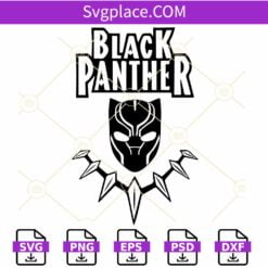 Black Panther SVG, Wakanda Forever Svg, Marvel Black Panther Svg
