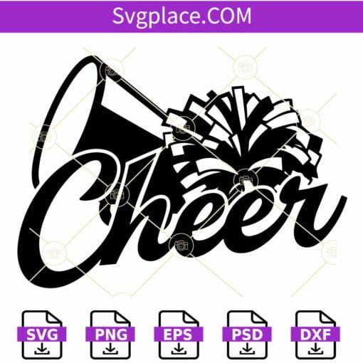 Cheerleader SVG, Cheer SVG, Cheer Leader SVG, cheerleader png, Cheerleader shirt SVG