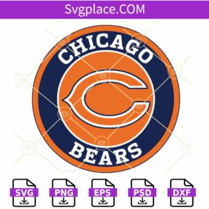 Chicago bears logo svg, Chicago Bears svg, Chicago Bears Football svg