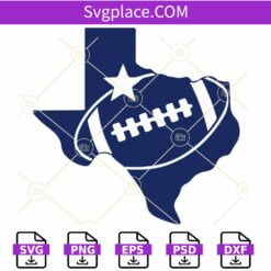 Dallas Cowboys Texas map SVG, Dallas Cowboys SVG, Dallas Cowboys Football SVG