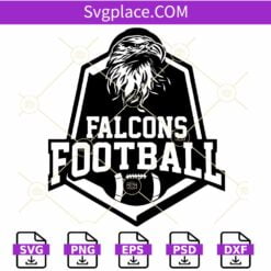 Falcons Football SVG, Falcons Football svg Files, Falcons Mascot svg