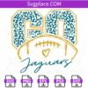 Go Jaguars Leopard print svg, Jacksonville Jaguars Football svg, Go Jaguars Football SVG