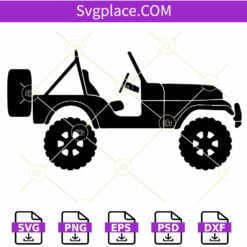 Jeep Silhouette SVG, Jeep SVG, Jeep Clipart svg, Jeep Lover svg, Jeep Girl svg