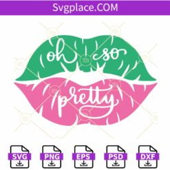 Lips AKA svg, Alpha Kappa Alpha Sorority svg, Greek Svg, Aka Sorority SVG