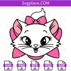 Marie Disney Cat SVG, Marie SVG, Marie SVG, Marie Clipart SVG, Marie PNG