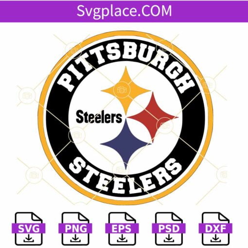 Pittsburgh steelers Football team logo svg, Pittsburgh Steelers football svg