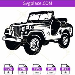 Willys Jeep classic car Clip Art svg, Jeep shirt svg Files, Jeep Lovers Svg, Jeep Svg