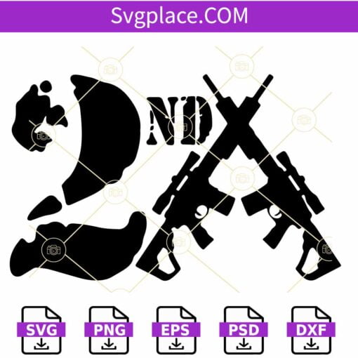 2A second Amendment SVG, 2A SVG, 2nd amendment svg, second amendment svg