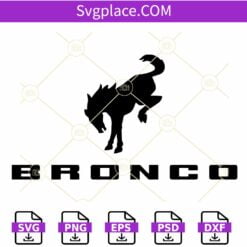 Ford Bronco logo SVG, Ford Bronco car sign svg, Ford Bronco SVG