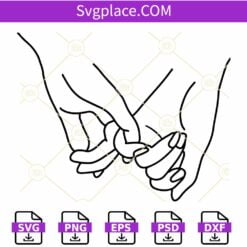 Holding hands SVG, Couple SVG, Couple Holding Hands SVG, Love SVG