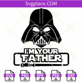 I am your father Darth Vader SVG, Darth Vader SVG, Father’s Day Svg