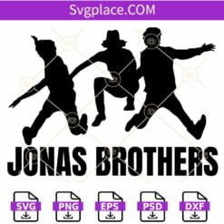 Jonas Brothers SVG,Jonas Brothers PNG, JOBROS SVG, Jonas Brothers Music Band SVG