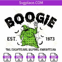 Nightmare before Christmas Oogie boogie SVG, Oogie Boogie Man Svg
