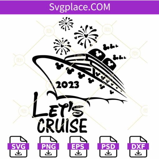 Disney Cruise SVG, Disney Cruise Clipart SVG, First Trip SVG