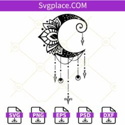 Dreamcatcher SVG, Feathers Svg, Dreamcatcher Clipart SVG, Boho Svg