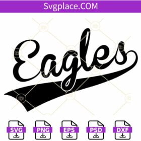 Eagles Vintage SVG, Eagles Svg, School Spirit SVG, Philadelphia Eagles SVG