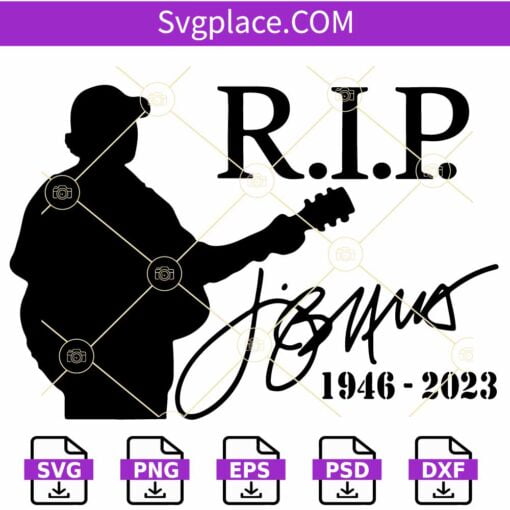 RIP Jimmy Buffett SVG American Singer SVG, Musician SVG, Jimmy Buffett SVG