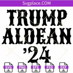 Trump Aldean 2024 svg, Jason Aldean President 2024 SVG, Trump 2024 SVG