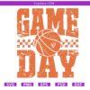 Basketball Gameday SVG, Gameday retro distressed SVG, Gameday shirt SVG PNG