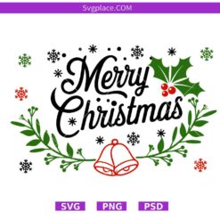 Merry Christmas svg, Merry Christmas PNG, Christmas SVG file