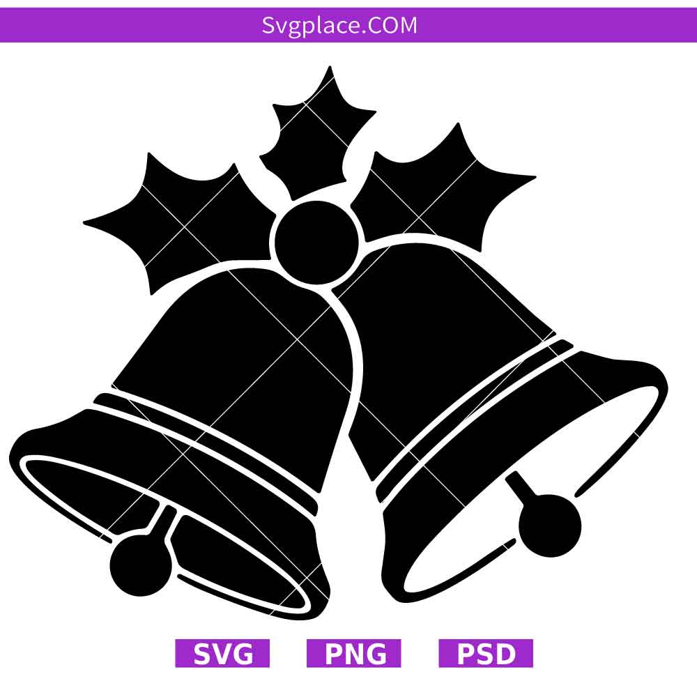 SVG Template-01 Christmas Bells SVG