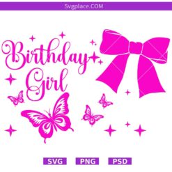 Birthday Girl SVG