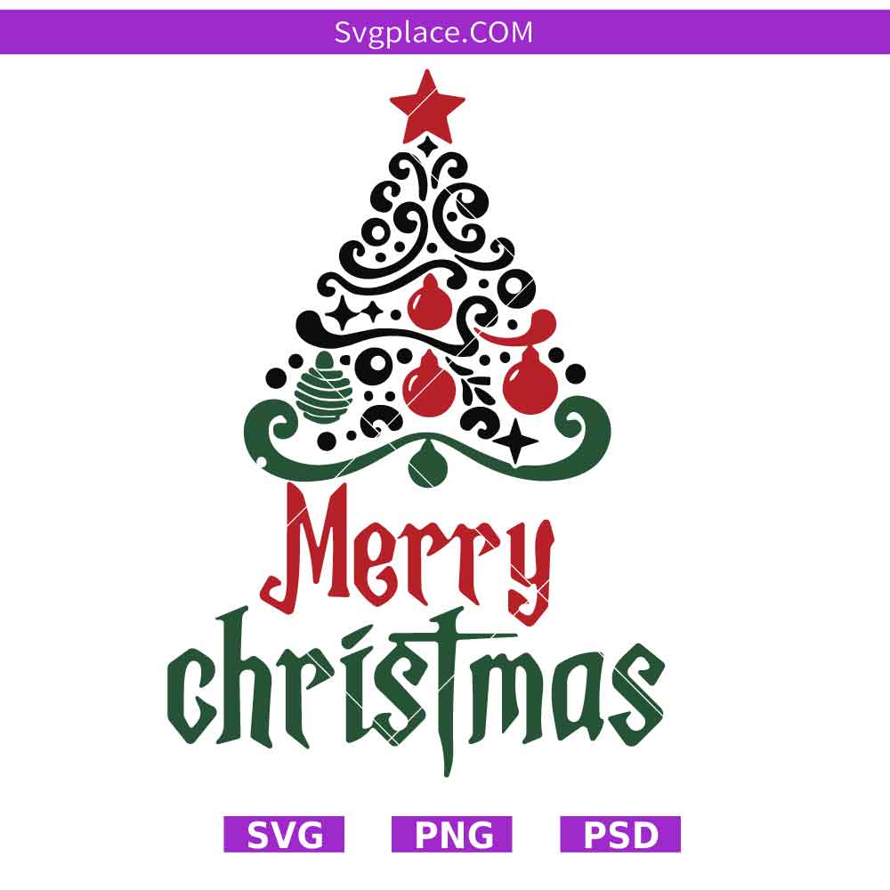 christmas 1-01 Merry Christmas SVG