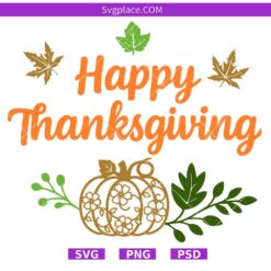  Happy Thanksgiving SVG,