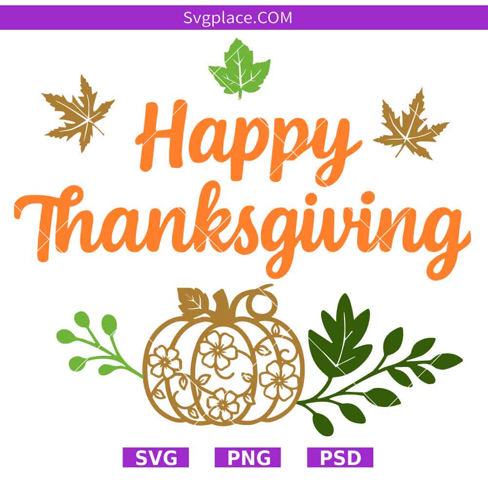 happy thanksgiving2-01 Happy Thanksgiving SVG,