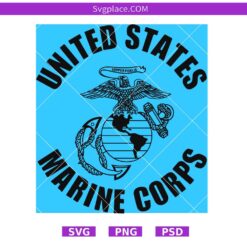 Us Marine Corps Design svg