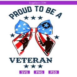 Proud to be a veteran SVG