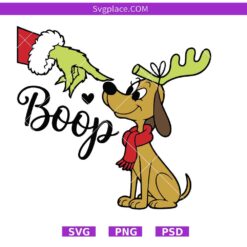 Christmas Boop Reindeer Svg