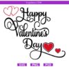 Happy Valentine's Day SVG