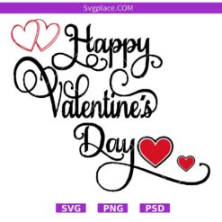 Happy Valentine's Day SVG
