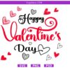 Happy Valentine's Day svg,