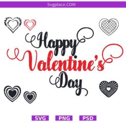 Happy Valentines Day SVG