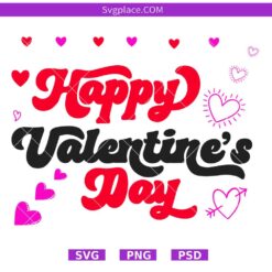 Happy Valentine's Day svg