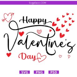Happy Valentine's Day svg,