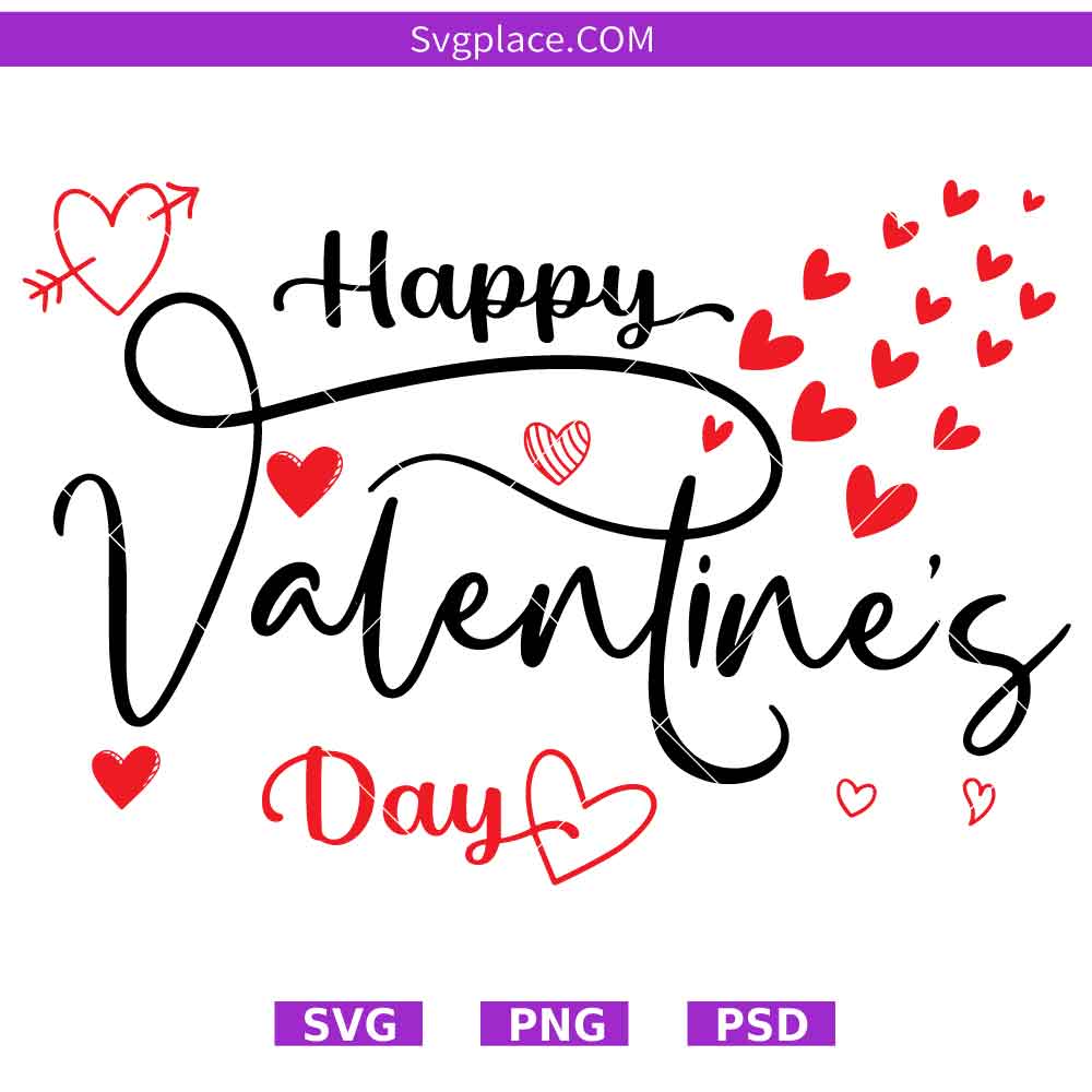happy valentines day 3-01 Happy Valentine's Day svg,